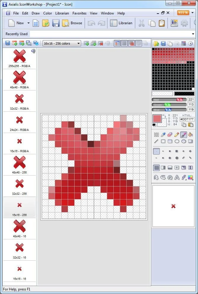 Icon Workshop - Icon from several images