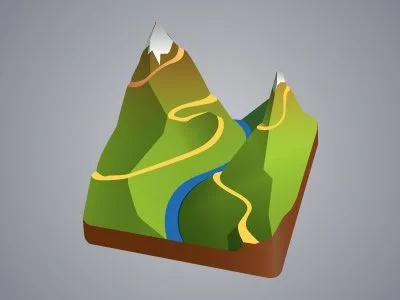Terrain Mapping Desktop Icons