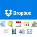 Dropbox Web Menu Icons