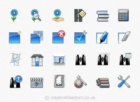 GIS Application Icons