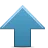Up Arrow Icon symbol – ideal free icon for Windows ribbon bars and desktop menus