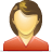 Download this Female Person toolbar icon in multiple formats for your software project