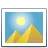 Photo symbol – ideal free icon for Windows ribbon bars and desktop menus