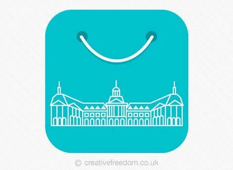 Android app icons for bordeaux shopping app