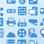 Flat Network Icons