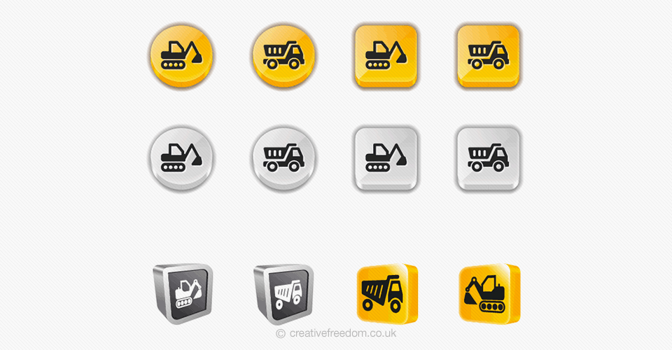 Website icon concepts