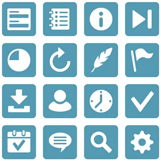 Flat Style Icons