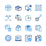 Custom CAD Icons for Hexagon Software
