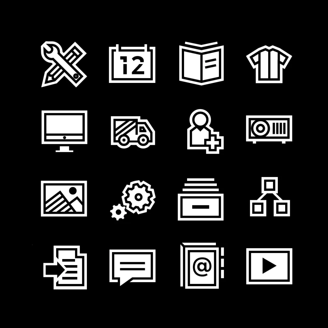 Custom SVG Icons for M&S Retail Management Software