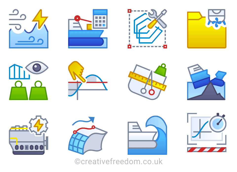 Icons for Software - QinetiQ custom UI icons