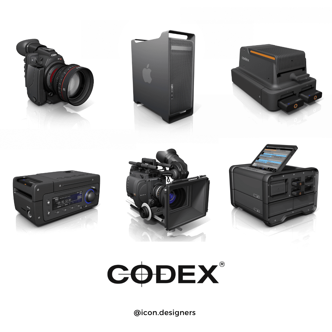 Photo Realistic 3D Icons for Codex Digital