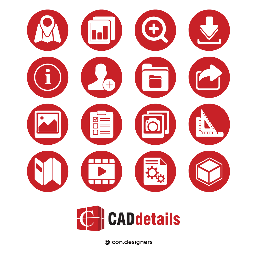 CAD Details Custom CAD Icon Categories for Website