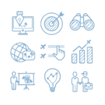 Bespoke SVG Web Icons for Group Promotions Website