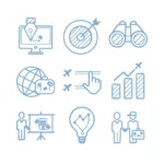 Bespoke SVG Web Icons for Group Promotions Website