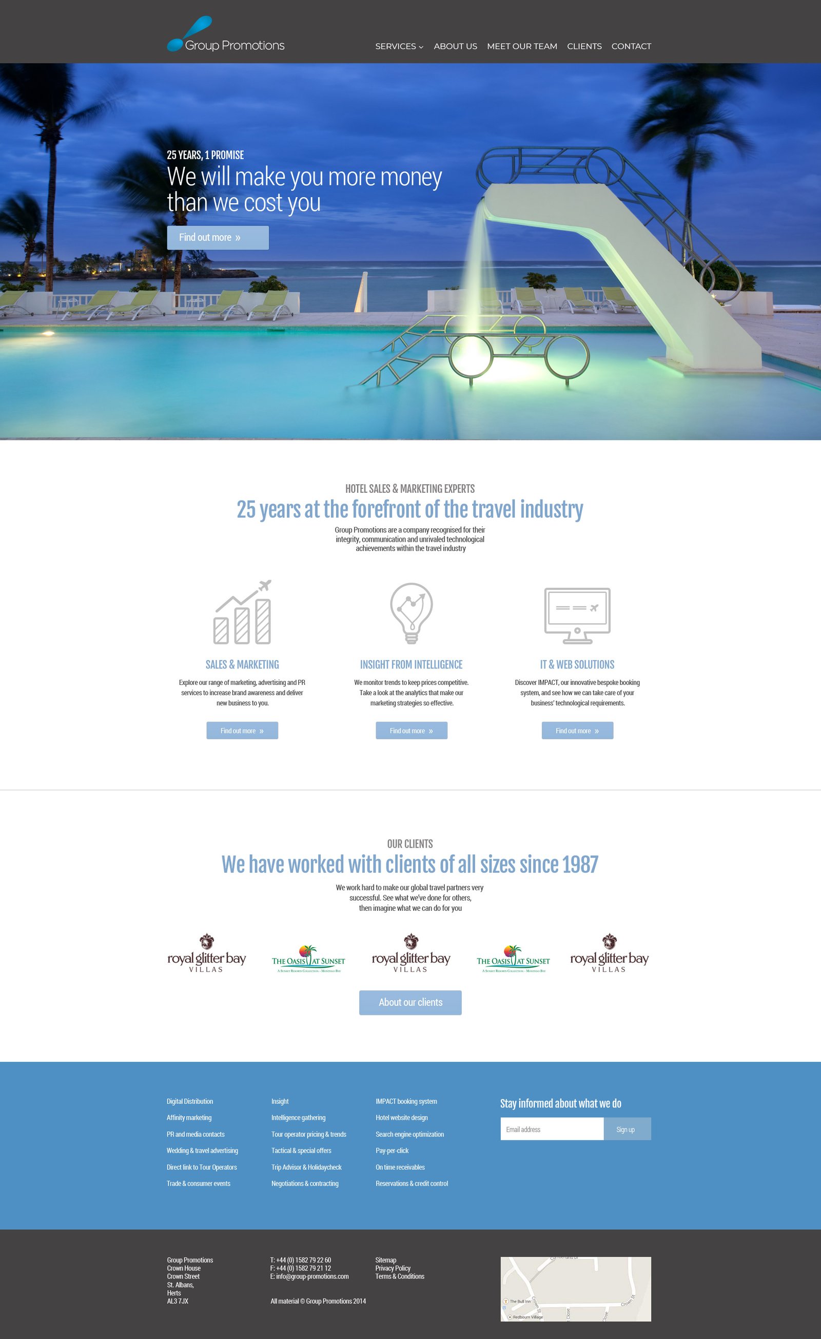 Group Promotions Custom Website Icons