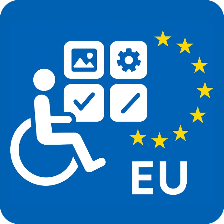 Accessible Icon Design - EU Accessibility Act 2025