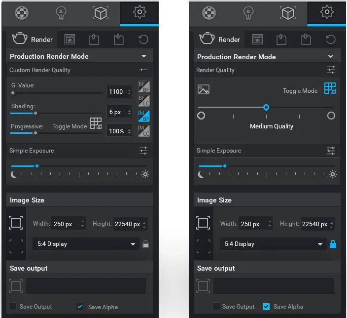 CAD Software UI Renders for V-Ray