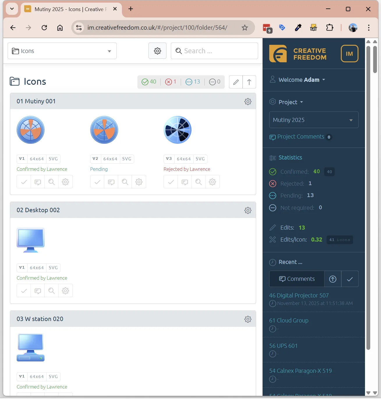 Custom AI Icon vs Human Icon Design - Icon Manager Delivery