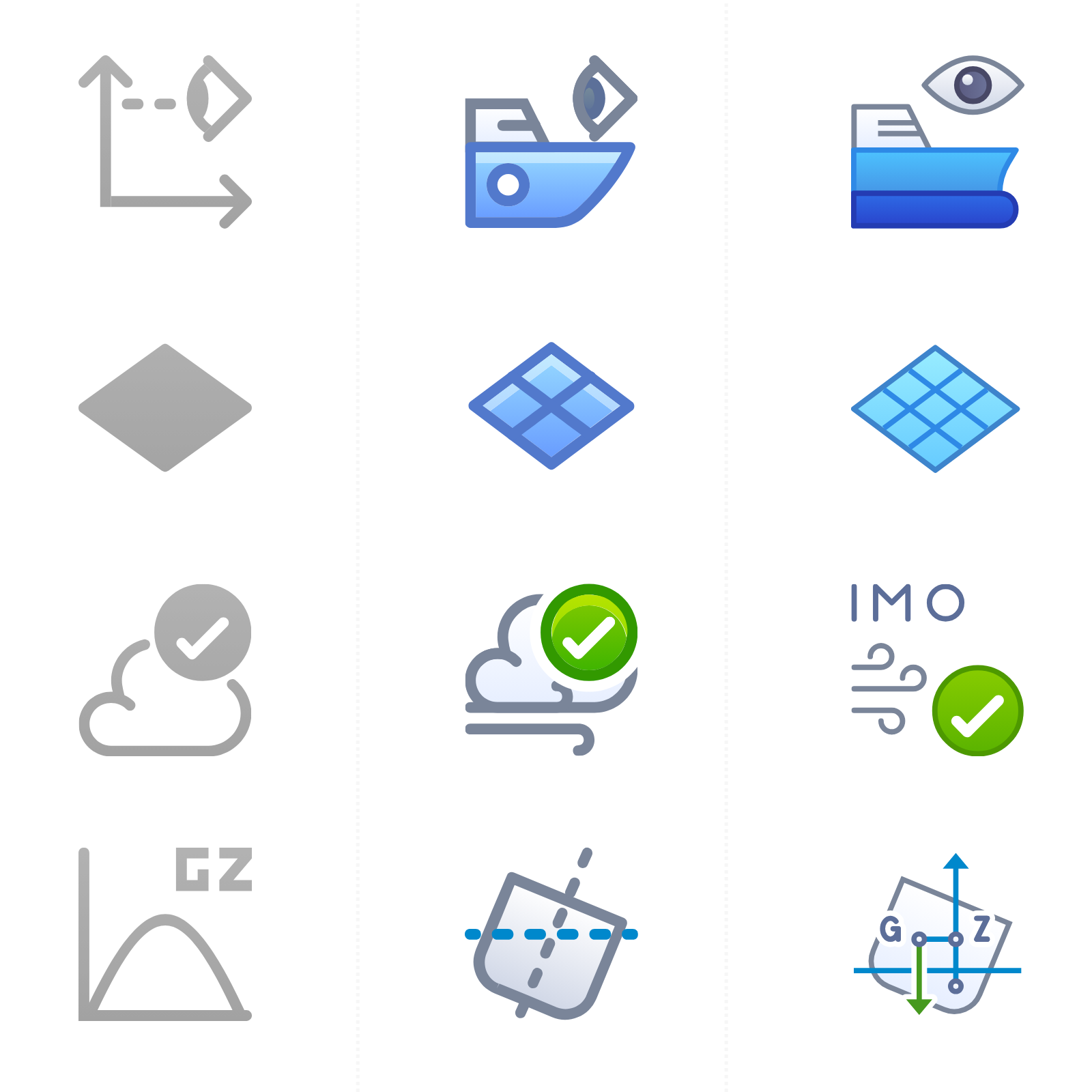 Bespoke Icon Design Process - Icon style development